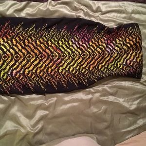 Tube top dress